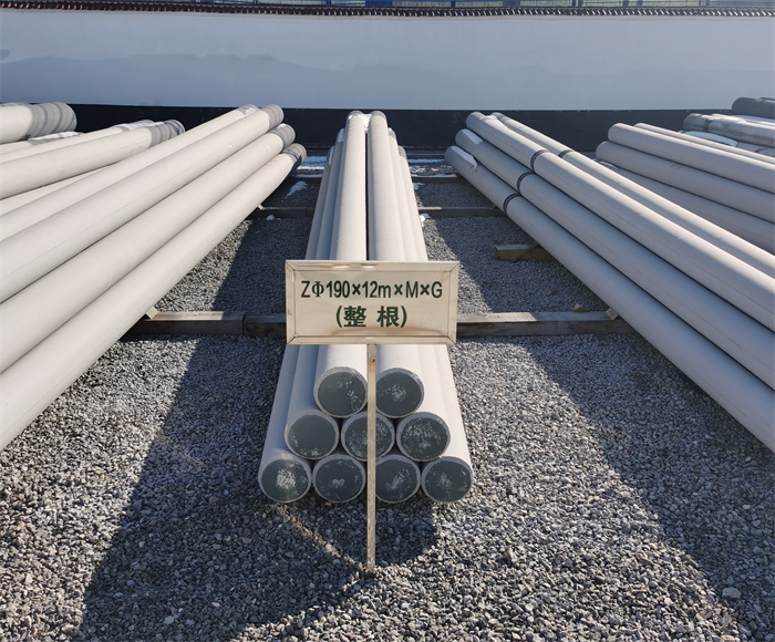 湖州190×12米钢筋混凝土水泥电线杆